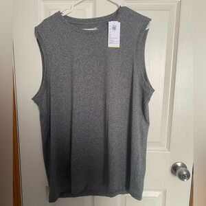 Grey old navy cut off tee.